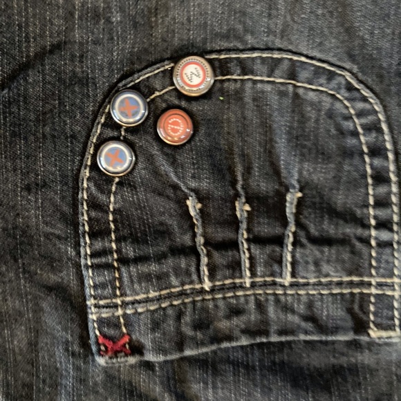 Mexx Girls Denim/Jean Dress - size 24-30M - Picture 2 of 4